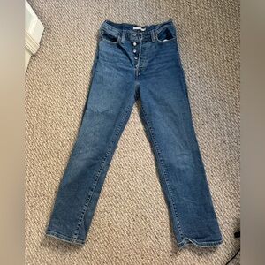 Levi's High Rise Blue Women's Jeans